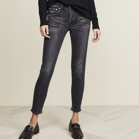 Moussy Denim - Moussy Vintage Velma Skinny Jeans in Black